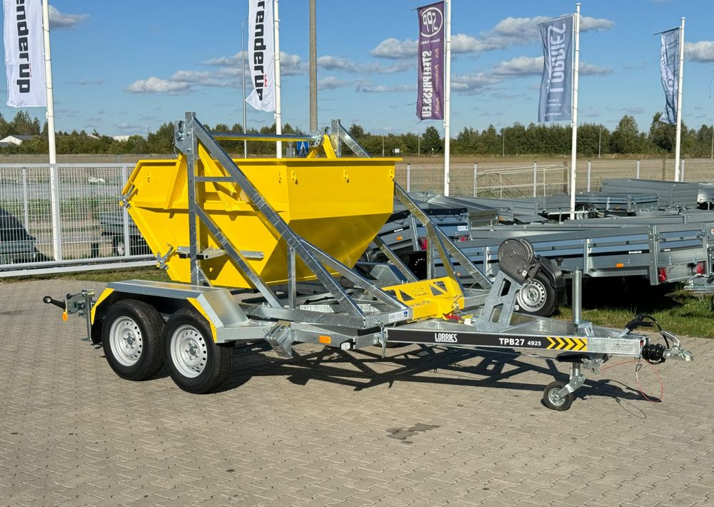 LORRIES TPB27-4925 do transportu bębna z kablem - Remorque porte-touret: photos 1 LORRIES TPB27-4925 do transportu bębna z kablem - Remorque porte-touret: photos 1