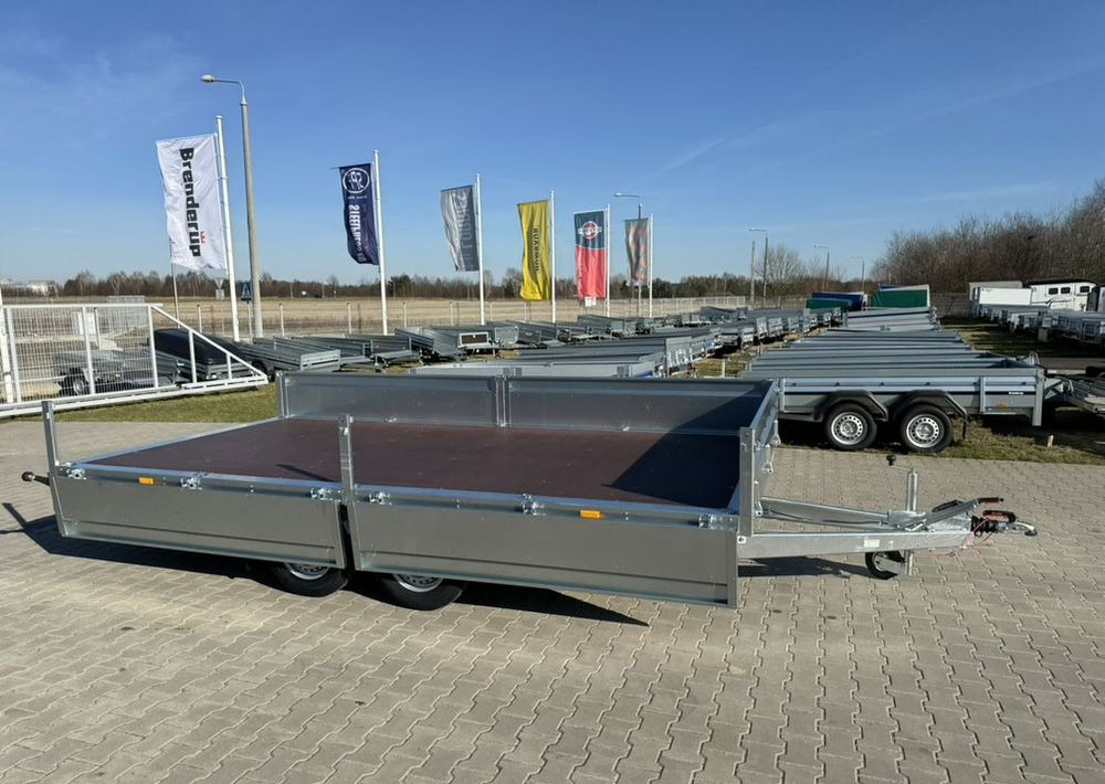 Remorque plateau neuf NEPTUN Neptun GN242 Nordica N20-420 2 kps 420x215 cm: photos 20