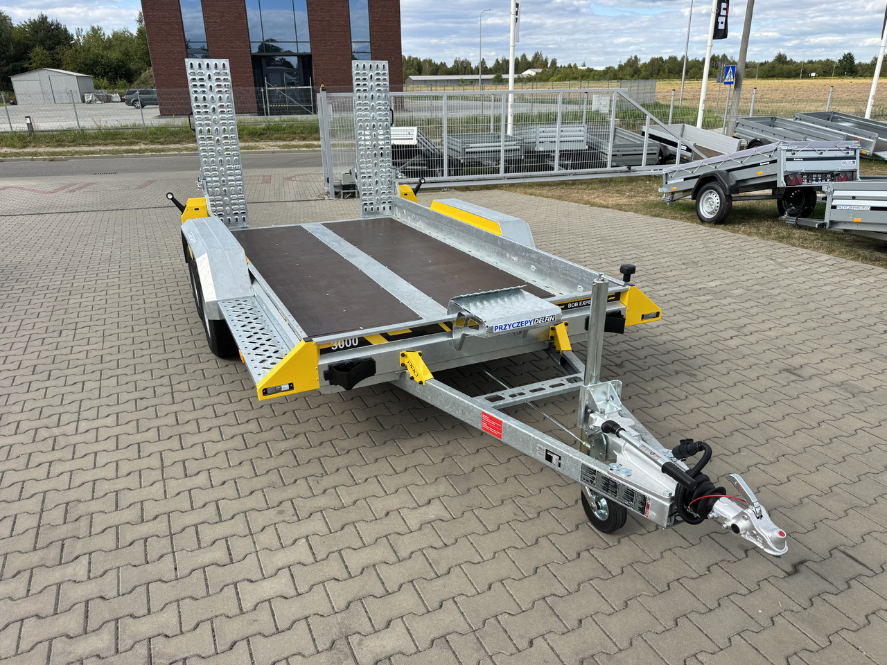 TA-NO BOB 35.36 | 3500kg | 360x179 cm - Remorque porte engin: photos 4 TA-NO BOB 35.36 | 3500kg | 360x179 cm - Remorque porte engin: photos 4