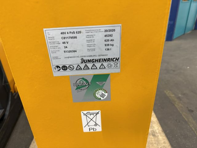 Jungheinrich unknown | 48 4PZS620 year 20/2020 sn. C81179598 dimensions 1220x355 - Accumulateur pour Matériel de manutention: photos 4 Jungheinrich unknown | 48 4PZS620 year 20/2020 sn. C81179598 dimensions 1220x355 - Accumulateur pour Matériel de manutention: photos 4