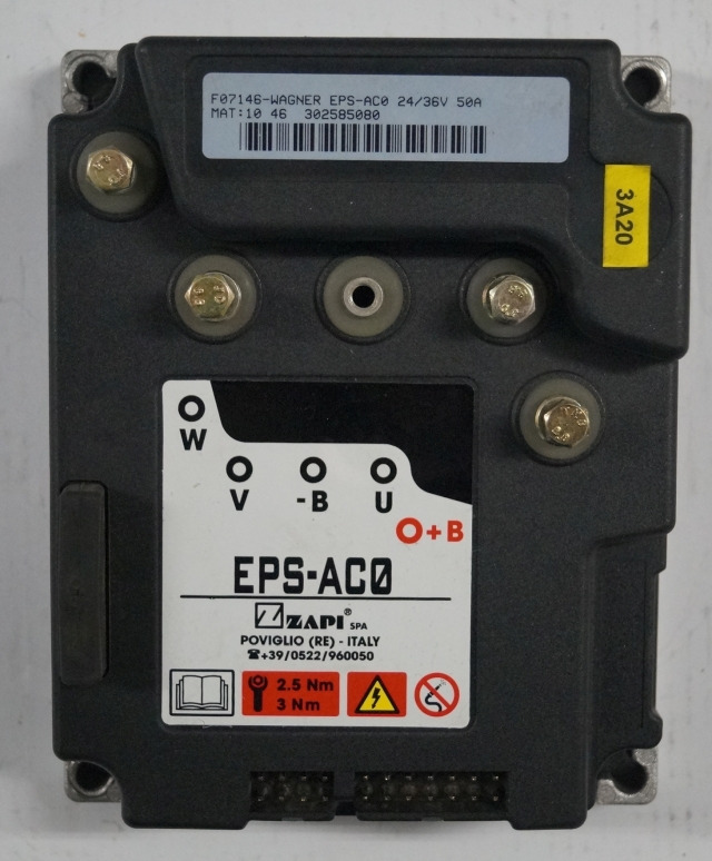 Linde 52123608800 | Steering controller EPS-ACV0 24/36V50A F07146-Wagner sn. 302 - Bloc de gestion pour Matériel de manutention: photos 1 Linde 52123608800 | Steering controller EPS-ACV0 24/36V50A F07146-Wagner sn. 302 - Bloc de gestion pour Matériel de manutention: photos 1