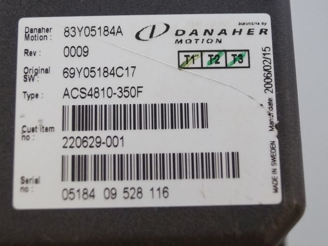 Toyota/BT 220629-001 | Danaher motion AC Superdrive motor controller 83Y05184A A - Bloc de gestion pour Matériel de manutention: photos 2 Toyota/BT 220629-001 | Danaher motion AC Superdrive motor controller 83Y05184A A - Bloc de gestion pour Matériel de manutention: photos 2