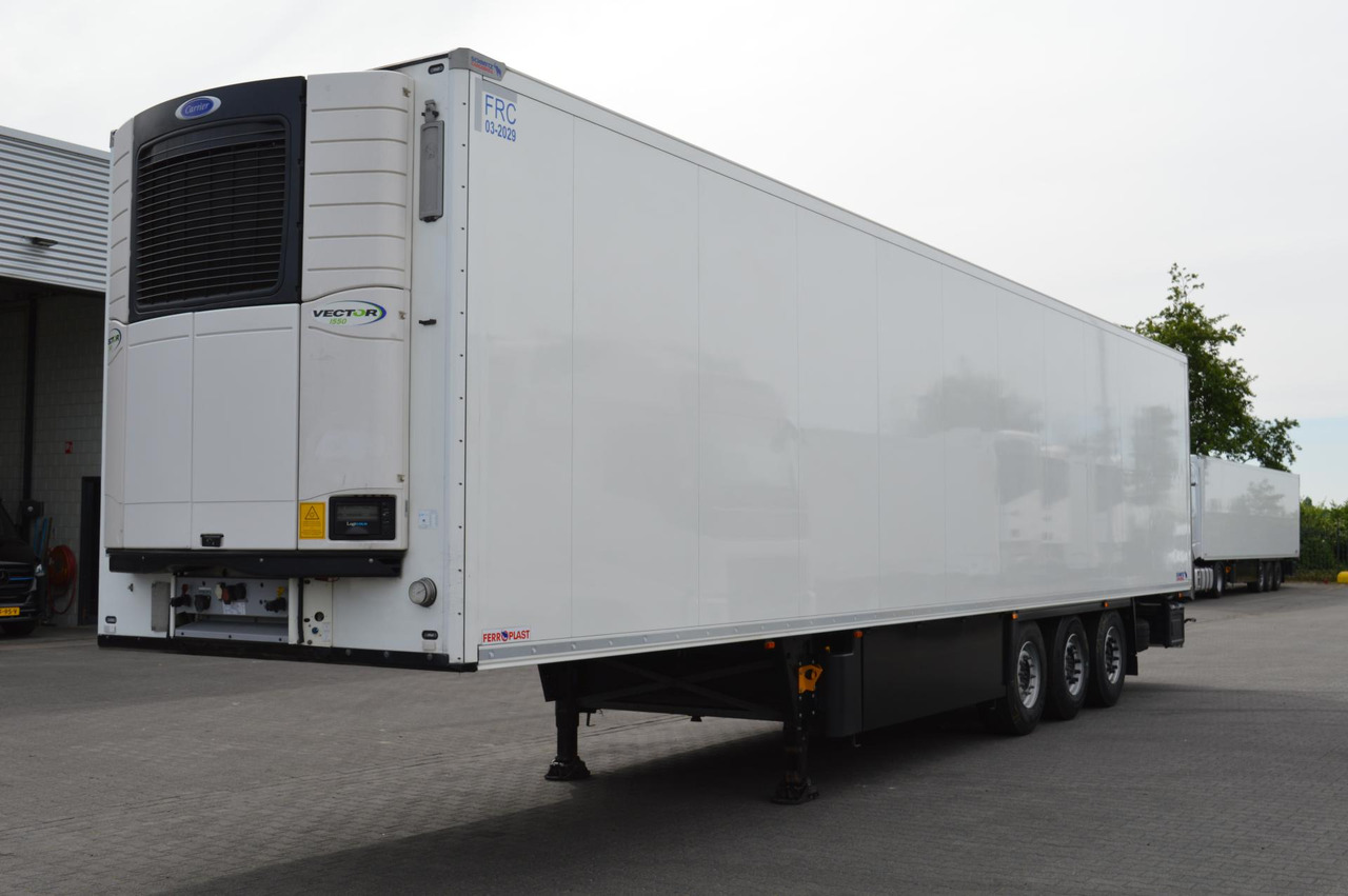 Schmitz Cargobull SKO FP 45 Carrier Vector 1550 - Semi-remorque frigorifique: photos 1 Schmitz Cargobull SKO FP 45 Carrier Vector 1550 - Semi-remorque frigorifique: photos 1