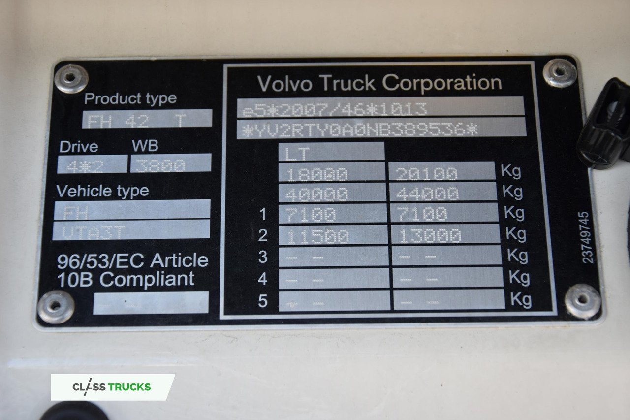 Volvo FH 460 Globetrotter XL i-Save - crédit-bail Volvo FH 460 Globetrotter XL i-Save: photos 19