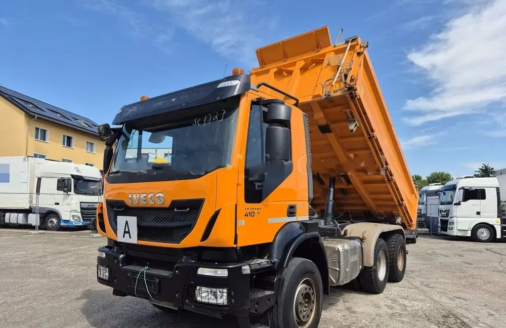 Iveco Trakker 410 BB 6x4 – Wywrotka 12 m³ / Manual / MEILLER BORDMATIK / Euro 6 / Klima / Tempomat - Camion benne: photos 1 Iveco Trakker 410 BB 6x4 – Wywrotka 12 m³ / Manual / MEILLER BORDMATIK / Euro 6 / Klima / Tempomat - Camion benne: photos 1