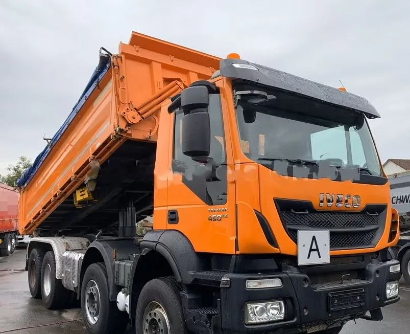 Iveco Trakker 450 E6 / BB/ 8x4 / Wywrotka Meiller 3-stronna / Bordmatik / Automat / Retarder - Camion benne: photos 3 Iveco Trakker 450 E6 / BB/ 8x4 / Wywrotka Meiller 3-stronna / Bordmatik / Automat / Retarder - Camion benne: photos 3