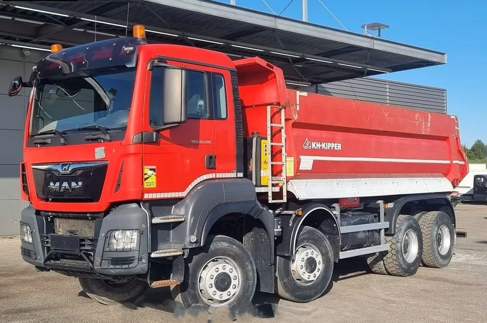 MAN TGS 41.480 8x8 Big Axle / 20 m³ Wywrotka / Automat / Euro 6 / 183 tys. km! - Camion benne: photos 1 MAN TGS 41.480 8x8 Big Axle / 20 m³ Wywrotka / Automat / Euro 6 / 183 tys. km! - Camion benne: photos 1