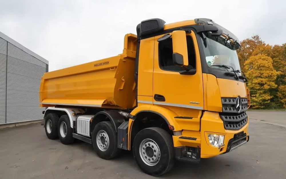 Mercedes-Benz Arocs 3251 / 8x4 / Wywrotka Meiller 3- stronna / Euro 6d / Przebieg: 215 600 km - Camion benne: photos 2 Mercedes-Benz Arocs 3251 / 8x4 / Wywrotka Meiller 3- stronna / Euro 6d / Przebieg: 215 600 km - Camion benne: photos 2
