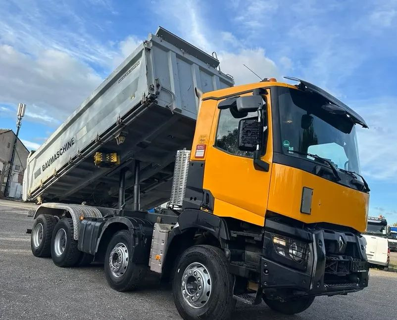 Renault K 440 8x4 • Bordmatik • Klima •  Meiller • Euro 6 • 3-stronna wywrotka • 299 000 km - Camion benne: photos 4 Renault K 440 8x4 • Bordmatik • Klima •  Meiller • Euro 6 • 3-stronna wywrotka • 299 000 km - Camion benne: photos 4