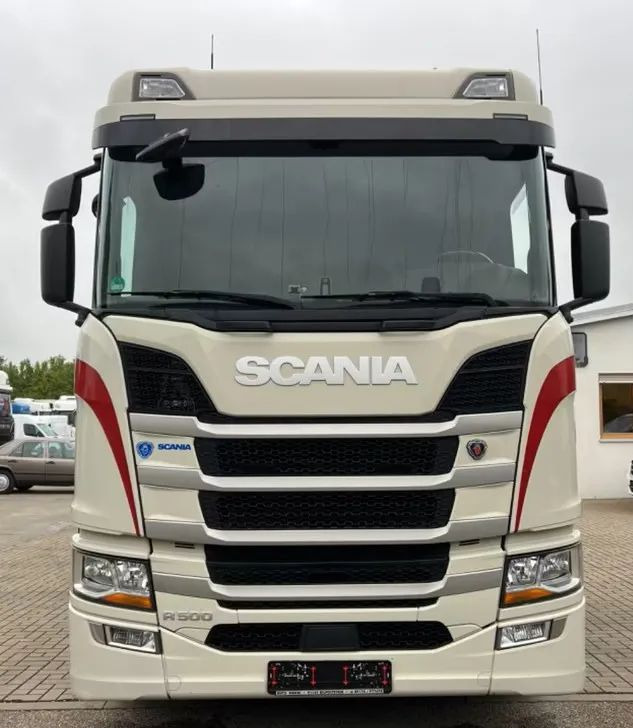 Scania R500 Baustoff / 2-stronna wywrotka Schwarzmüller /HDS Fassi F215 / Euro 6 / Napęd na tylną oś - Camion benne, Camion grue: photos 3 Scania R500 Baustoff / 2-stronna wywrotka Schwarzmüller /HDS Fassi F215 / Euro 6 / Napęd na tylną oś - Camion benne, Camion grue: photos 3