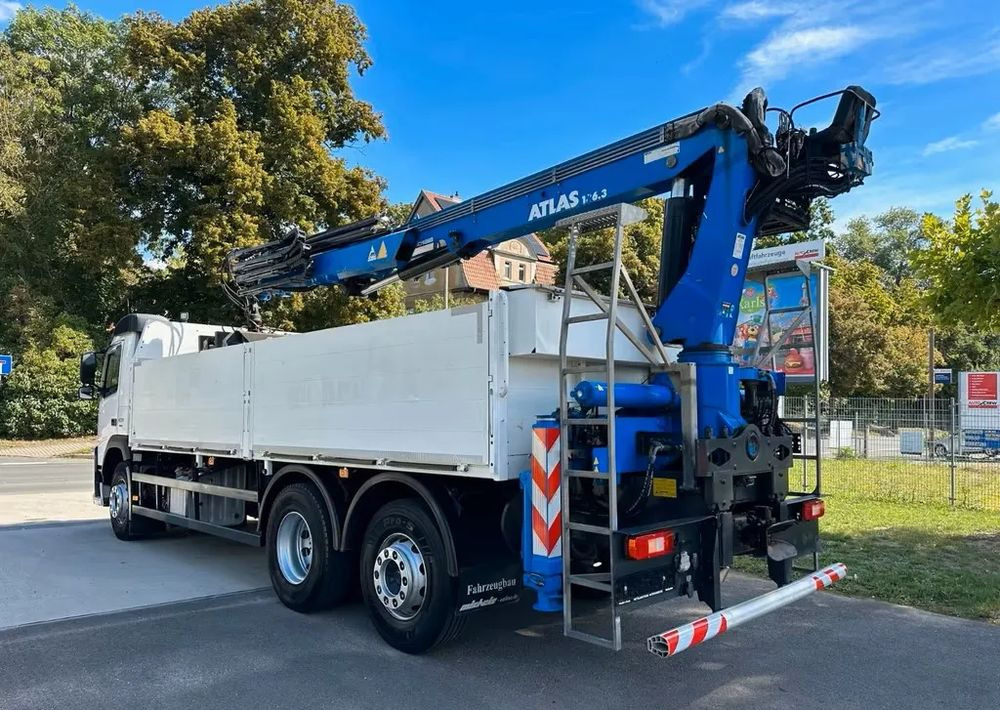 Volvo FM420 6x2 | HDS Atlas AK 186-3 z przestrzenią ładunkową | Euro6 |238 000 km - Camion plateau, Camion grue: photos 2 Volvo FM420 6x2 | HDS Atlas AK 186-3 z przestrzenią ładunkową | Euro6 |238 000 km - Camion plateau, Camion grue: photos 2