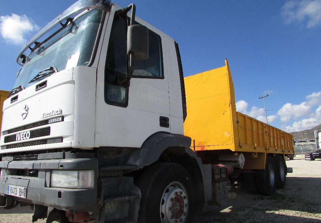 IVECO 260 E31 6X2 CAJA FIJA - Camion plateau: photos 1 IVECO 260 E31 6X2 CAJA FIJA - Camion plateau: photos 1