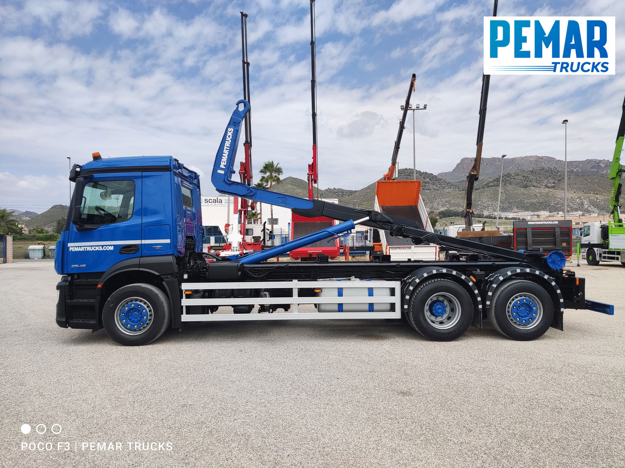 Camion porte-conteneur/ Caisse mobile MERCEDES-BENZ ANTOS 2546 6X2 MULTILIFT: photos 17