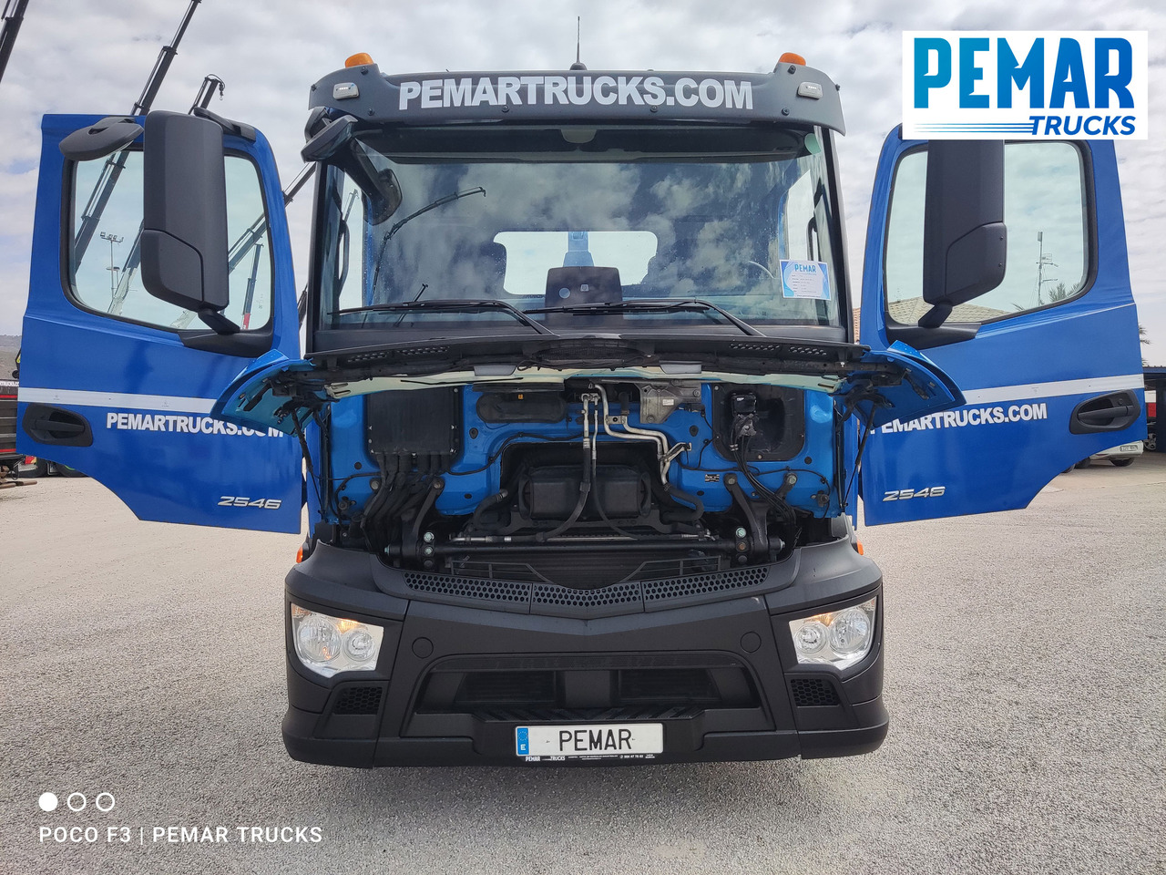 Camion porte-conteneur/ Caisse mobile MERCEDES-BENZ ANTOS 2546 6X2 MULTILIFT: photos 34