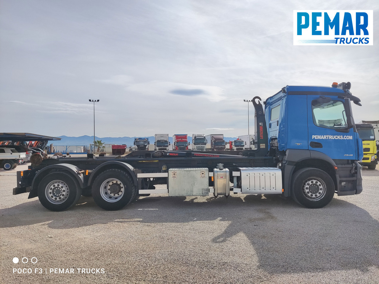 MERCEDES-BENZ ANTOS 2546 6X2 MULTILIFT - Camion porte-conteneur/ Caisse mobile: photos 5 MERCEDES-BENZ ANTOS 2546 6X2 MULTILIFT - Camion porte-conteneur/ Caisse mobile: photos 5