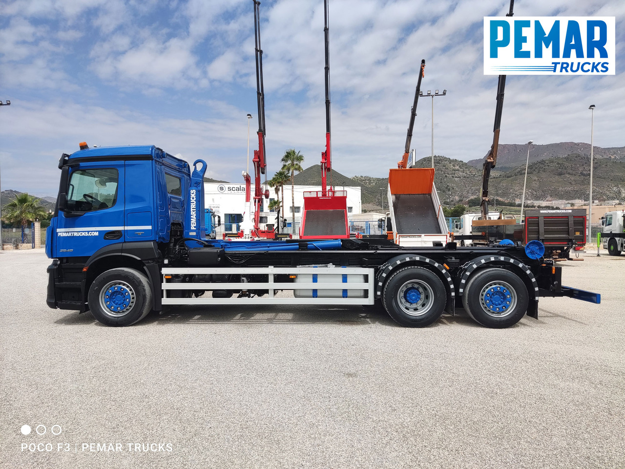 Camion porte-conteneur/ Caisse mobile MERCEDES-BENZ ANTOS 2546 6X2 MULTILIFT: photos 9