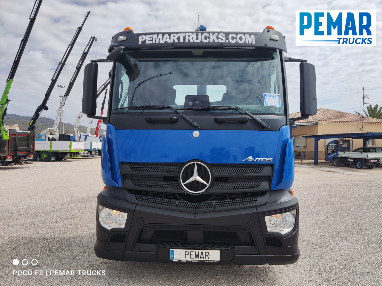Camion porte-conteneur/ Caisse mobile MERCEDES-BENZ ANTOS 2546 6X2 MULTILIFT: photos 11