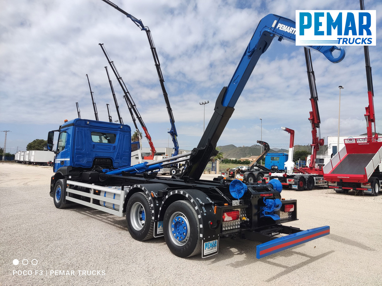 Camion porte-conteneur/ Caisse mobile MERCEDES-BENZ ANTOS 2546 6X2 MULTILIFT: photos 15