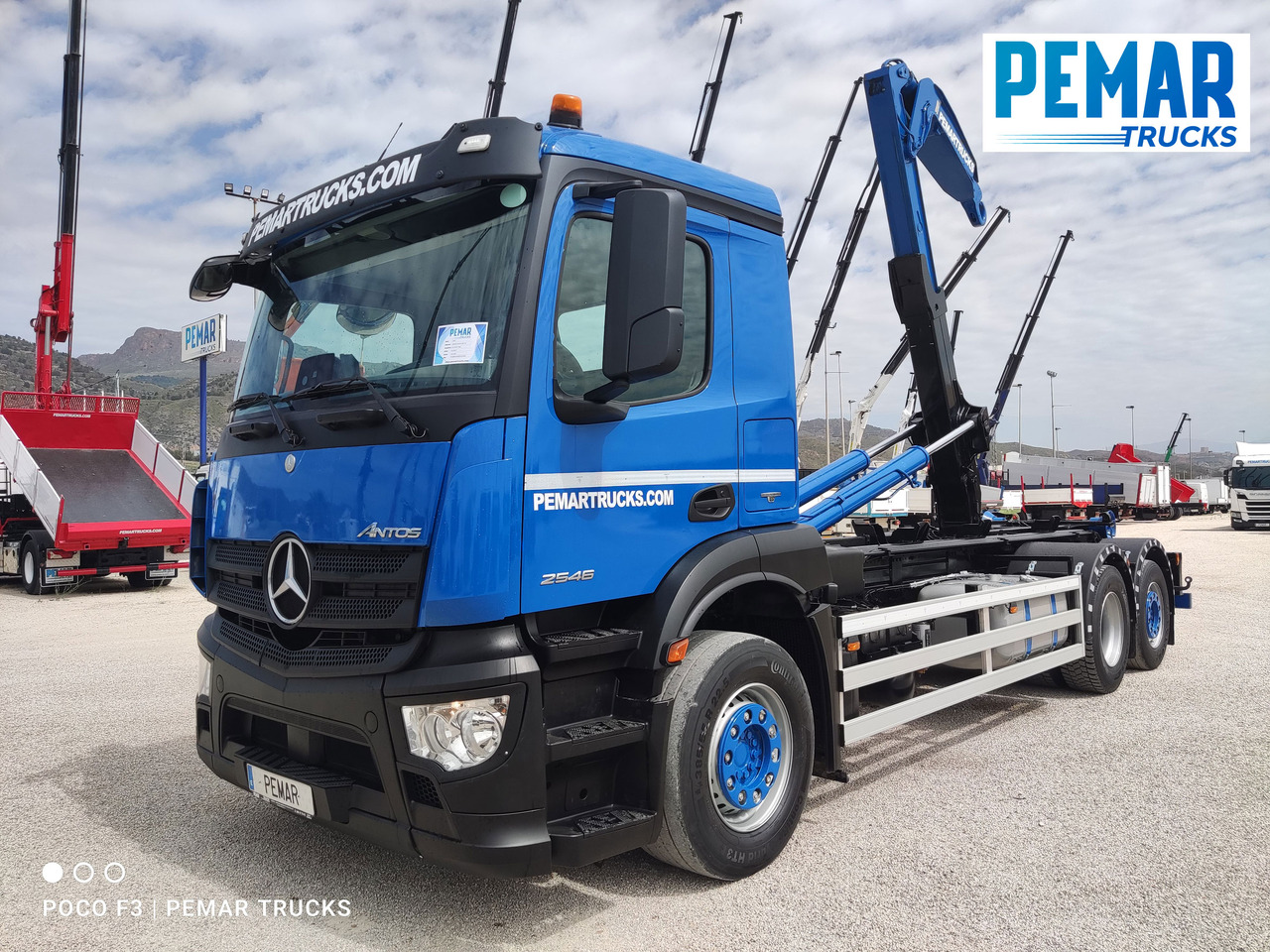 Camion porte-conteneur/ Caisse mobile MERCEDES-BENZ ANTOS 2546 6X2 MULTILIFT: photos 10