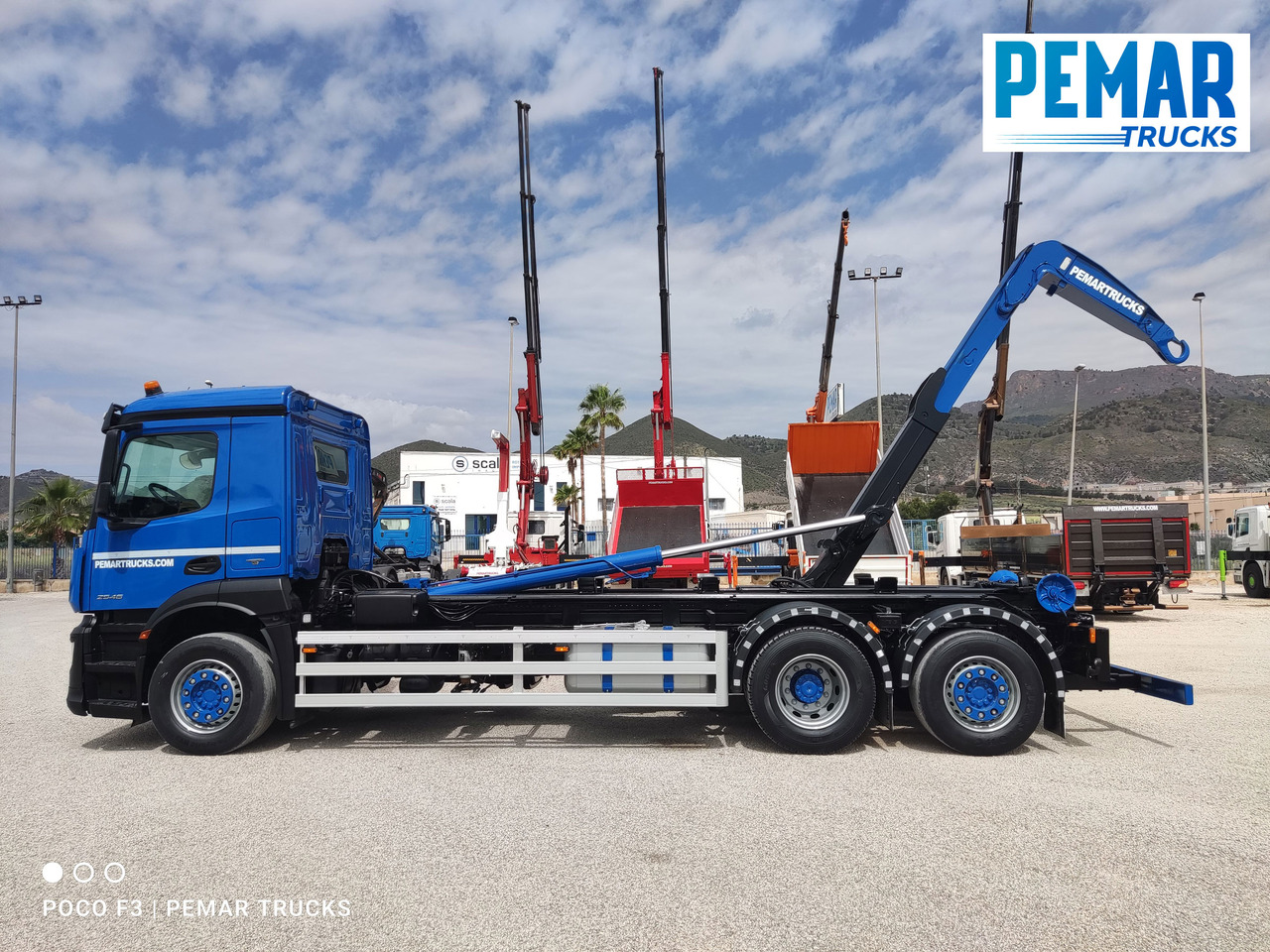 Camion porte-conteneur/ Caisse mobile MERCEDES-BENZ ANTOS 2546 6X2 MULTILIFT: photos 16