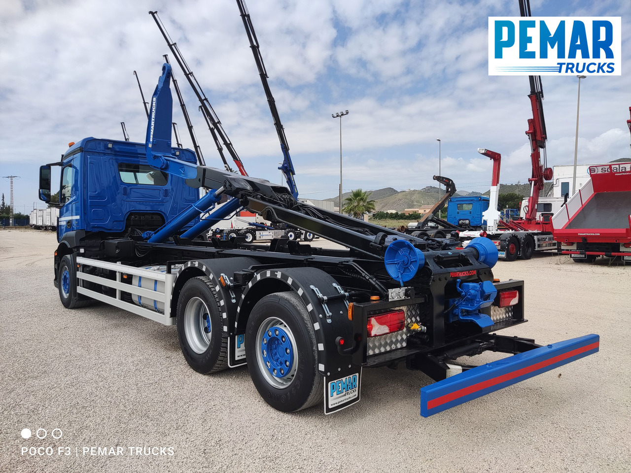 Camion porte-conteneur/ Caisse mobile MERCEDES-BENZ ANTOS 2546 6X2 MULTILIFT: photos 18