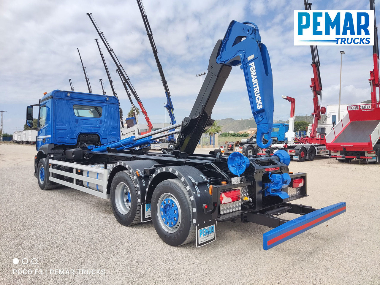 Camion porte-conteneur/ Caisse mobile MERCEDES-BENZ ANTOS 2546 6X2 MULTILIFT: photos 14