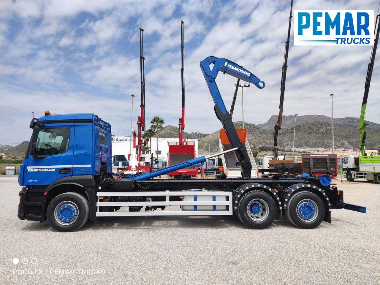 Camion porte-conteneur/ Caisse mobile MERCEDES-BENZ ANTOS 2546 6X2 MULTILIFT: photos 13