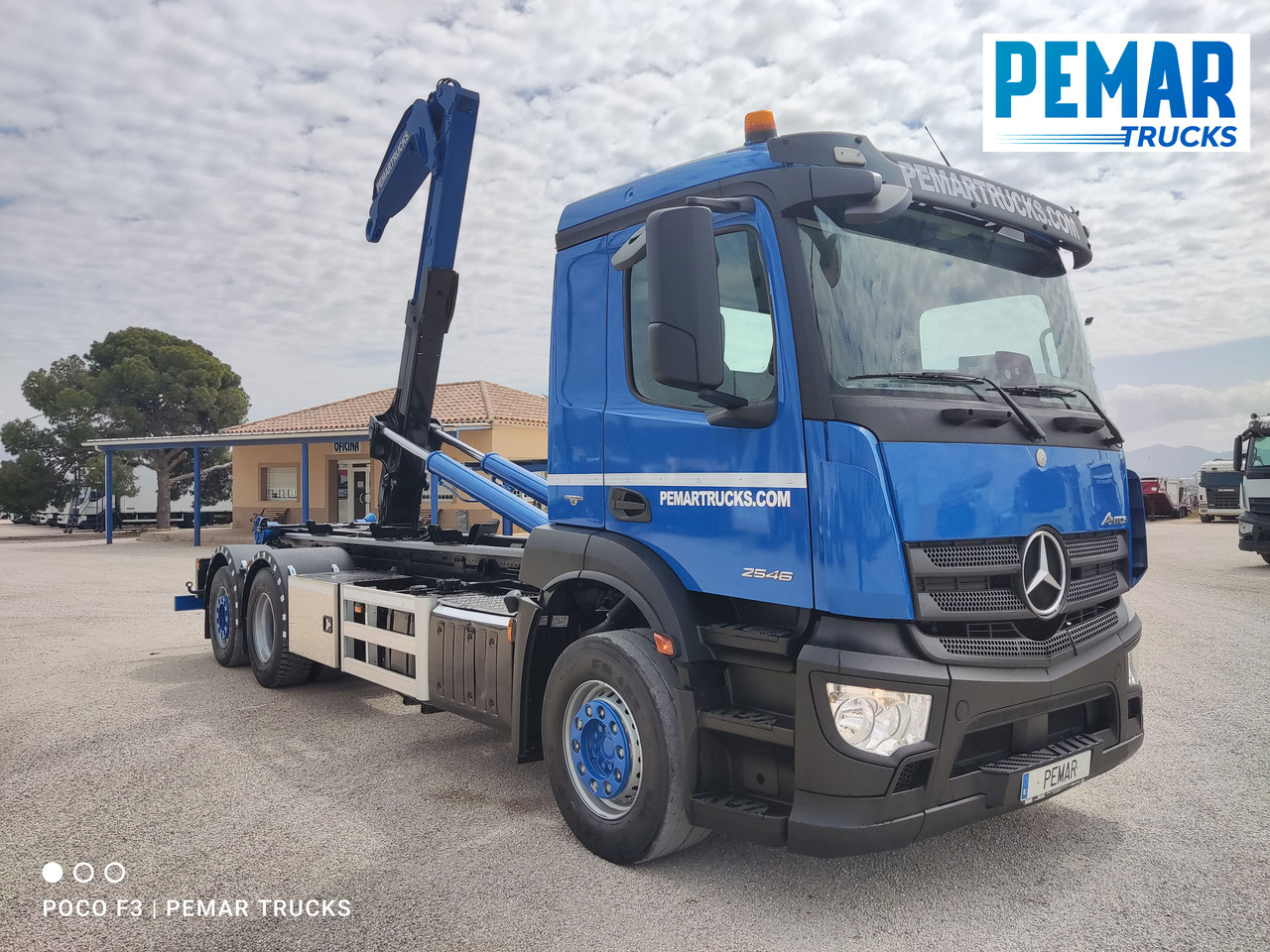 Camion porte-conteneur/ Caisse mobile MERCEDES-BENZ ANTOS 2546 6X2 MULTILIFT: photos 12