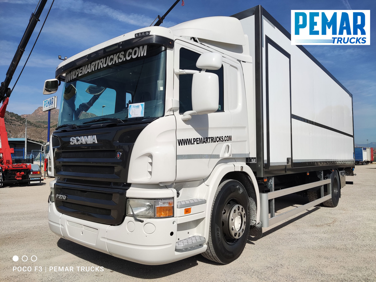 SCANIA P 270 FURGON CERRADO 18T - Camion fourgon: photos 1 SCANIA P 270 FURGON CERRADO 18T - Camion fourgon: photos 1