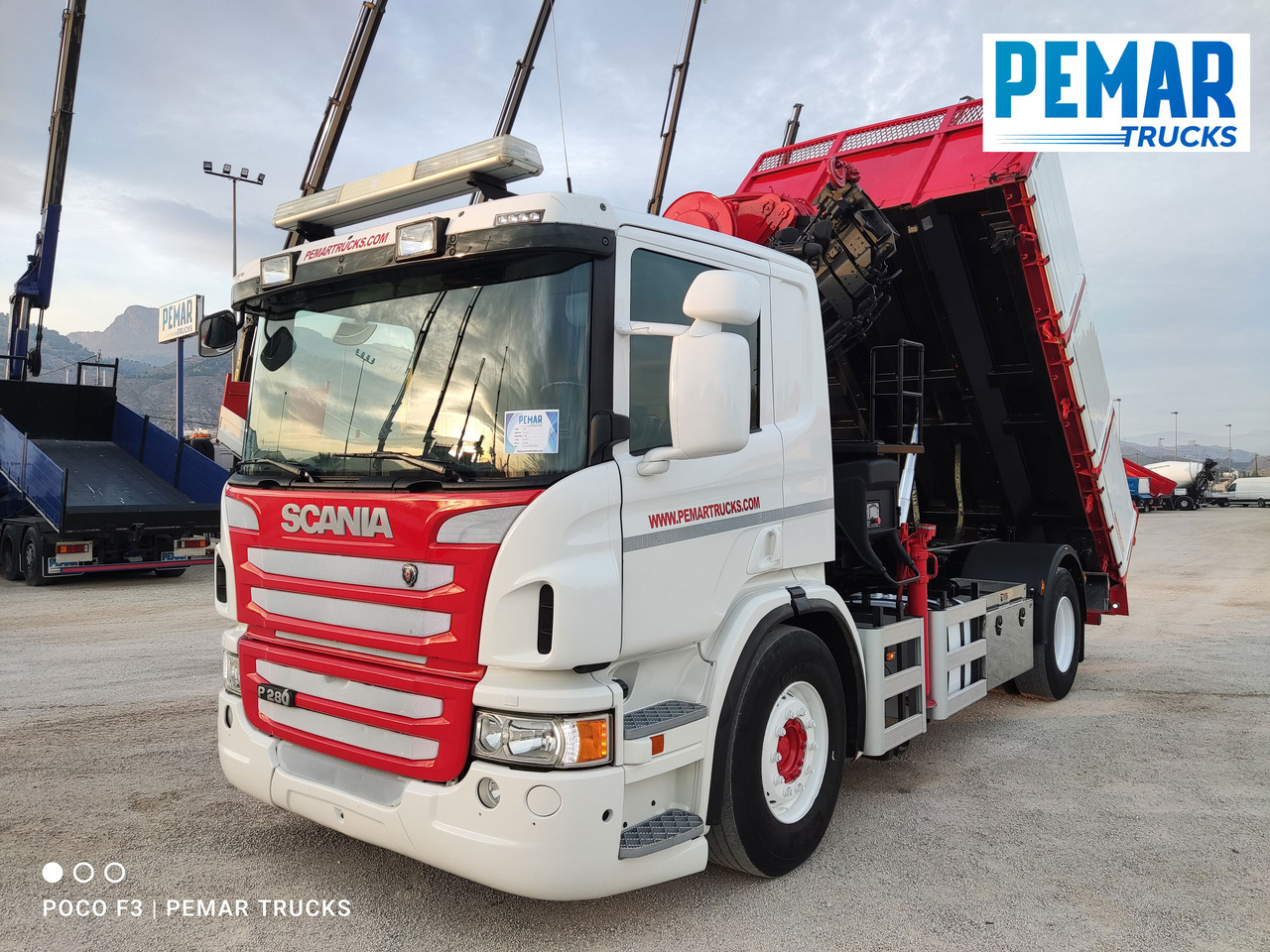 Camion grue SCANIA P 280 GRUA BASCULANTE 18T EURO 6: photos 9 Camion grue SCANIA P 280 GRUA BASCULANTE 18T EURO 6: photos 9