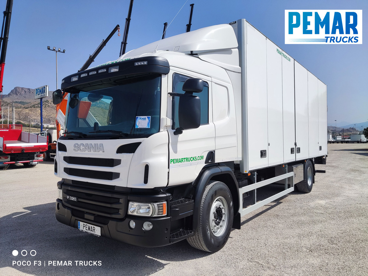 SCANIA P 320 CAJA CERRADA 18T EURO 6 - Camion fourgon: photos 1 SCANIA P 320 CAJA CERRADA 18T EURO 6 - Camion fourgon: photos 1