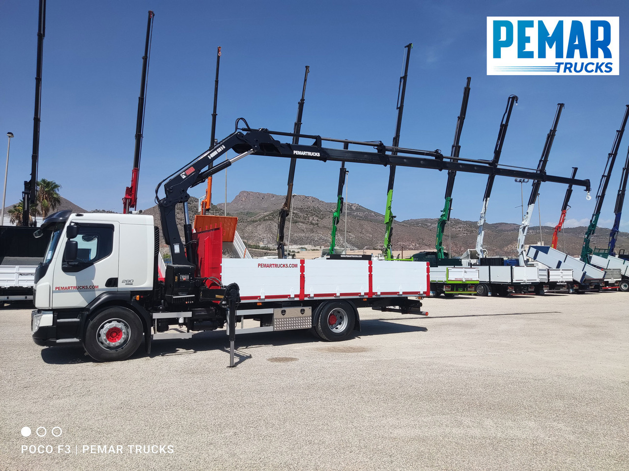 Camion grue VOLVO FL 280 GRUA CAJA FIJA EURO 6: photos 7 Camion grue VOLVO FL 280 GRUA CAJA FIJA EURO 6: photos 7