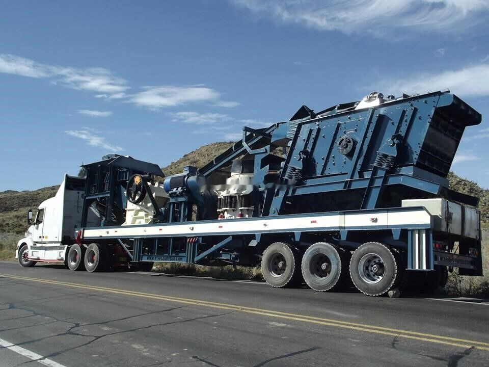 Kinglink KL3S1848C100 portable cone crushing plant - Crible: photos 1 Kinglink KL3S1848C100 portable cone crushing plant - Crible: photos 1