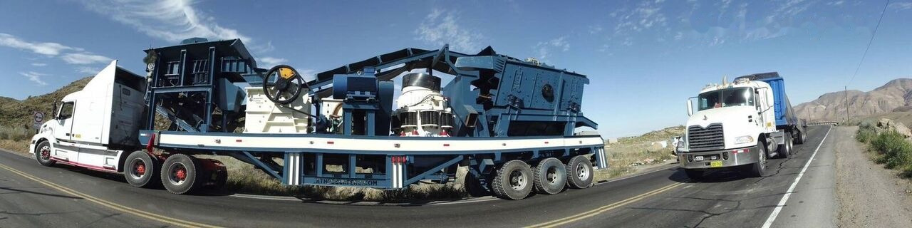 Kinglink KL3S1848C100 portable cone crushing plant - Crible: photos 4 Kinglink KL3S1848C100 portable cone crushing plant - Crible: photos 4