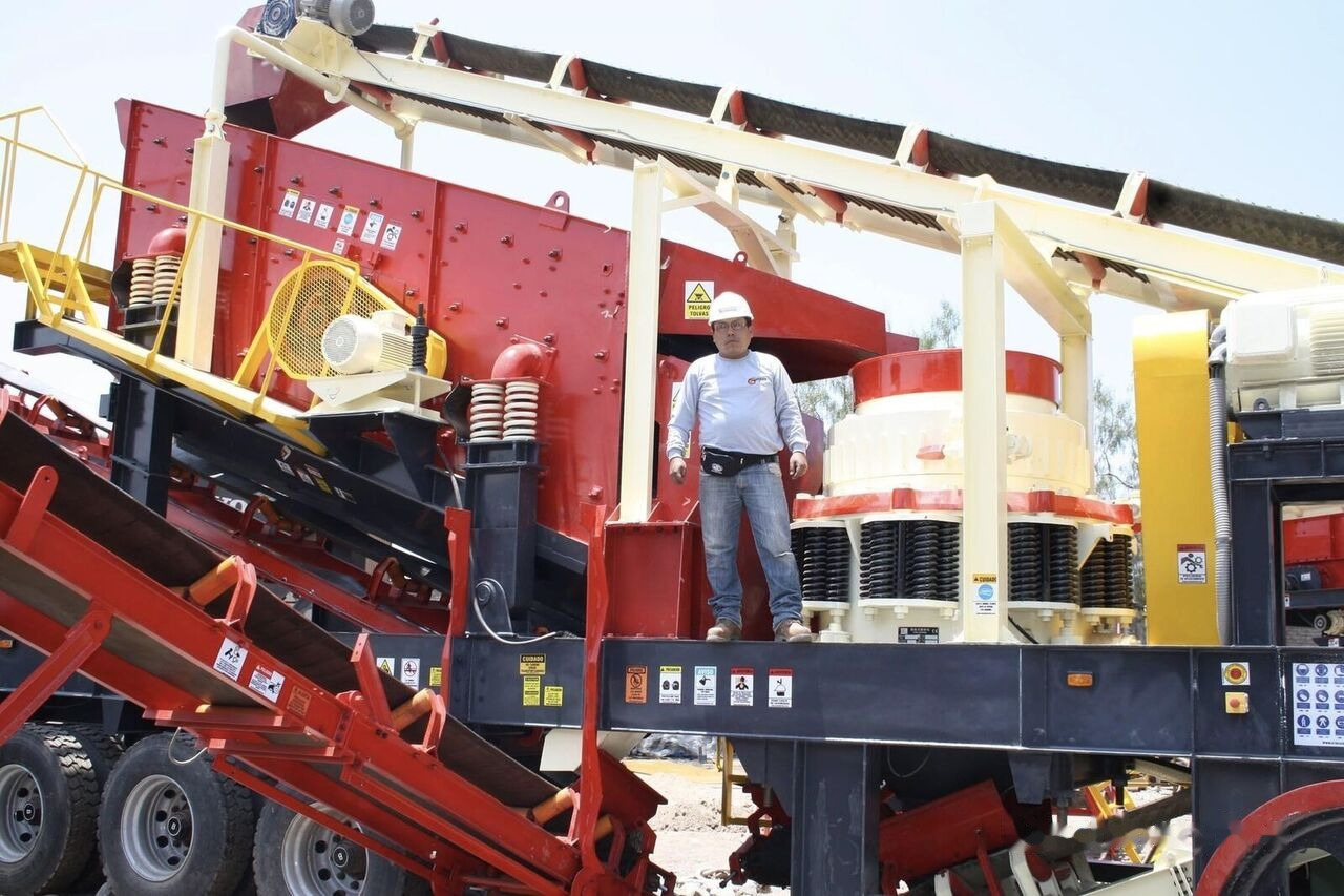 Kinglink MOBILE CONE CRUSHER & VIBRATING SCREEN PLANT 100TPH - Crible: photos 1 Kinglink MOBILE CONE CRUSHER & VIBRATING SCREEN PLANT 100TPH - Crible: photos 1
