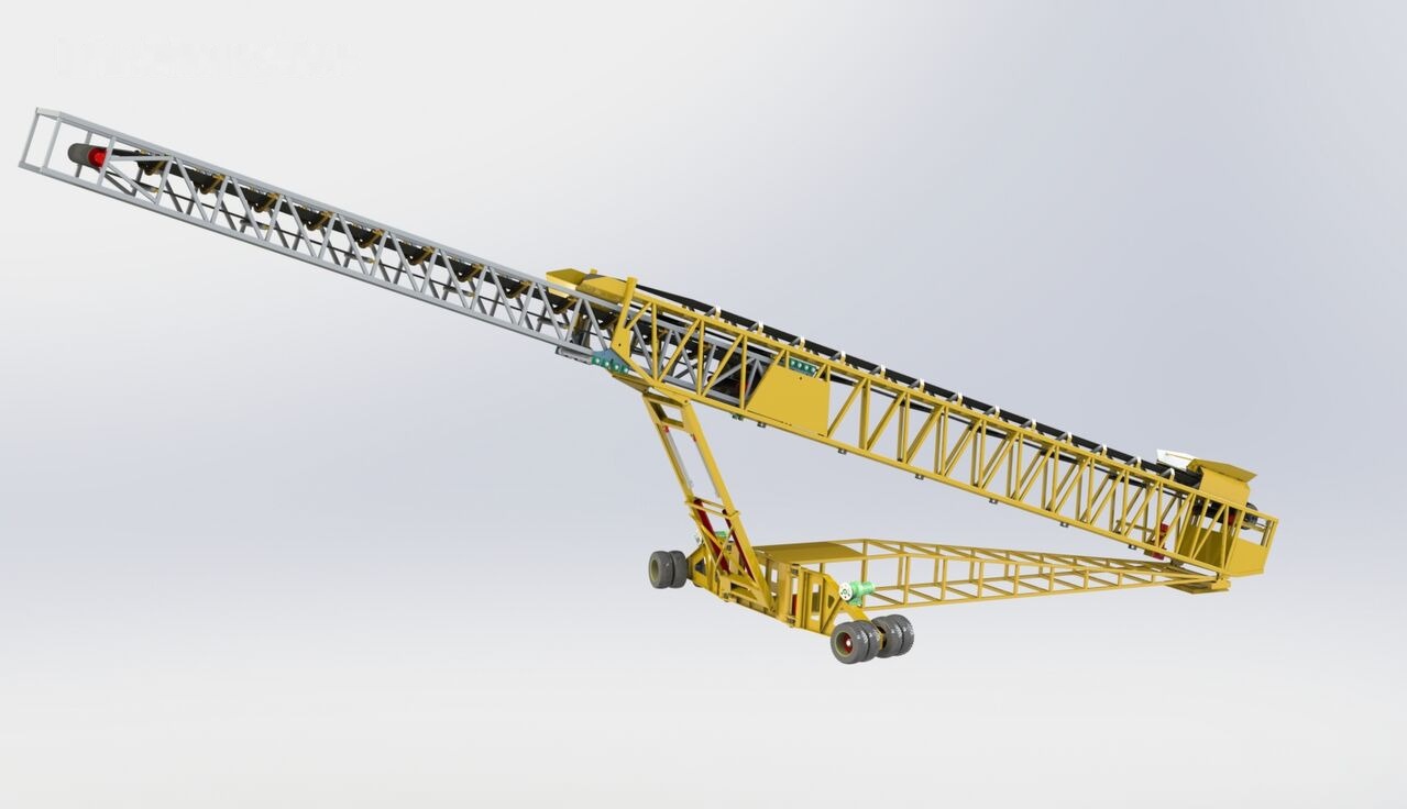 Kinglink Mobile Port Ship Loader | Telescopic Radial Stacker - Bande transporteuse: photos 3 Kinglink Mobile Port Ship Loader | Telescopic Radial Stacker - Bande transporteuse: photos 3