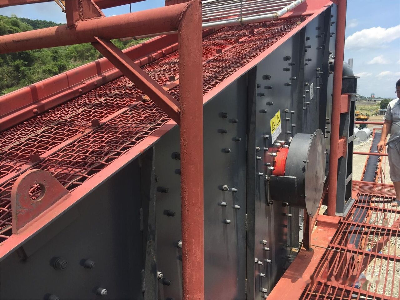 New KINGLINK 4YA1854 Inclined Vibrating Screen - Crible: photos 3 New KINGLINK 4YA1854 Inclined Vibrating Screen - Crible: photos 3