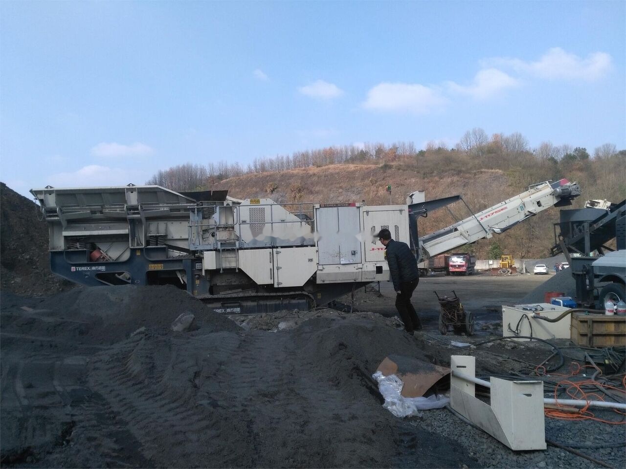 Terex J117SE - Concasseur mobile: photos 3 Terex J117SE - Concasseur mobile: photos 3