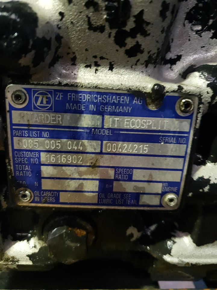 Boîte de vitesse pour Camion MAN TGA 16 S 2221 TD WITH INTARDER: photos 6