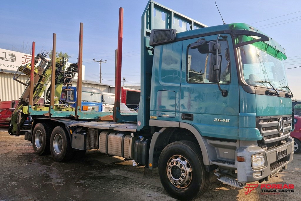 MERCEDES-BENZ ACTROS 2648 6x4 - Camion grumier, Camion grue: photos 1 MERCEDES-BENZ ACTROS 2648 6x4 - Camion grumier, Camion grue: photos 1
