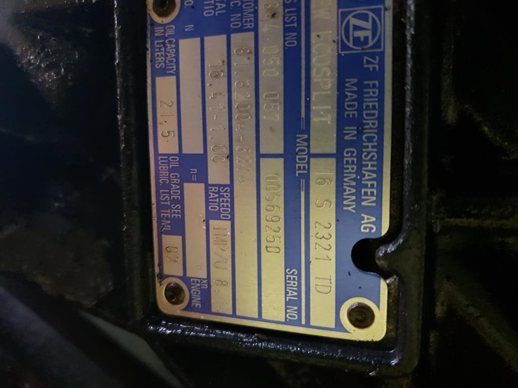 ZF 16 S 2321 TD - LEVER WITH STRING - WITHOUT INTARDER - FOR MAN TGX - Boîte de vitesse pour Camion: photos 4 ZF 16 S 2321 TD - LEVER WITH STRING - WITHOUT INTARDER - FOR MAN TGX - Boîte de vitesse pour Camion: photos 4