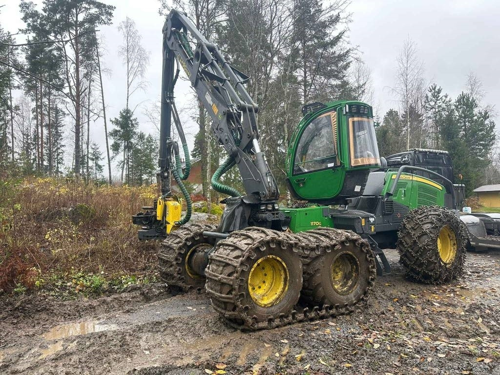 Abatteuse John Deere 1170 G: photos 8