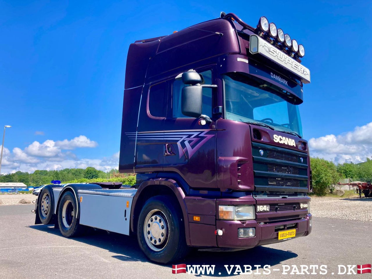 Scania R164-580 V8 Boggie. TÜV NEW - Tracteur routier: photos 1 Scania R164-580 V8 Boggie. TÜV NEW - Tracteur routier: photos 1