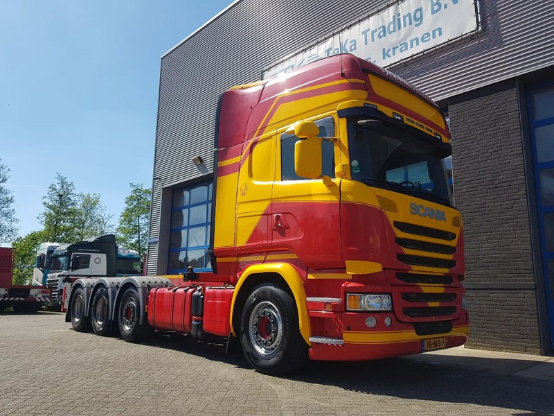 Scania R450 8x2 Topline ADR EX/II, EX/III, FL en AT SCR only - Camion porte-conteneur/ Caisse mobile: photos 5 Scania R450 8x2 Topline ADR EX/II, EX/III, FL en AT SCR only - Camion porte-conteneur/ Caisse mobile: photos 5
