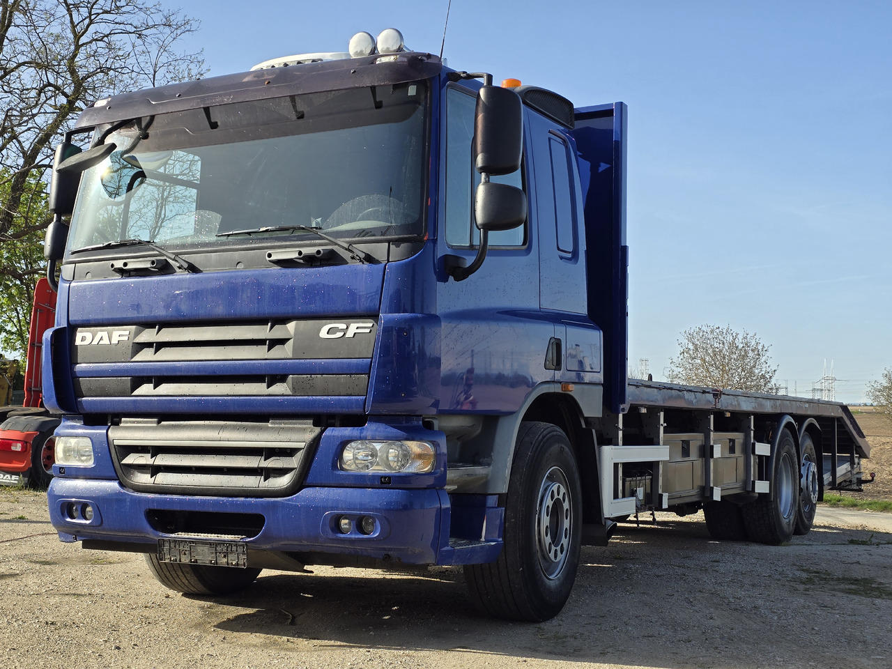 DAF CF 360 MACHINE TRANSPORTER - Camion porte-voitures: photos 1 DAF CF 360 MACHINE TRANSPORTER - Camion porte-voitures: photos 1