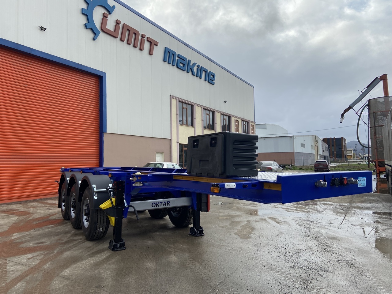 OKTAR ADR CONTAINER TRAILER 20 FEET 2023 - Semi-remorque porte-conteneur/ Caisse mobile: photos 1 OKTAR ADR CONTAINER TRAILER 20 FEET 2023 - Semi-remorque porte-conteneur/ Caisse mobile: photos 1