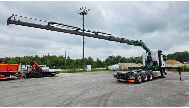 Mercedes-Benz Arocs 3253 8X4*4 Fassi F295 - Camion ampliroll, Camion grue: photos 2 Mercedes-Benz Arocs 3253 8X4*4 Fassi F295 - Camion ampliroll, Camion grue: photos 2