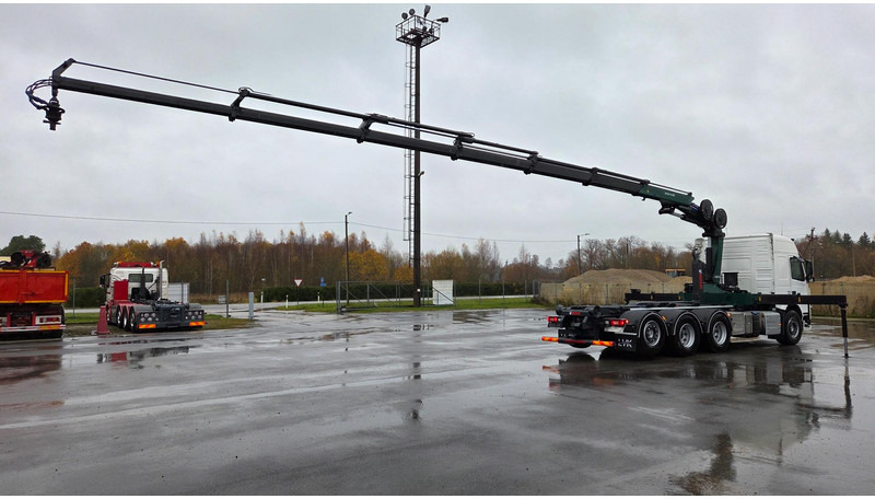 Volvo FM500 8X4*4 HMF 2620K6 - Camion ampliroll, Camion grue: photos 3 Volvo FM500 8X4*4 HMF 2620K6 - Camion ampliroll, Camion grue: photos 3