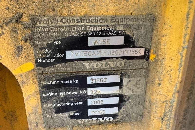 Volvo A 25 E (On Transport) - Tombereau articulé: photos 2 Volvo A 25 E (On Transport) - Tombereau articulé: photos 2