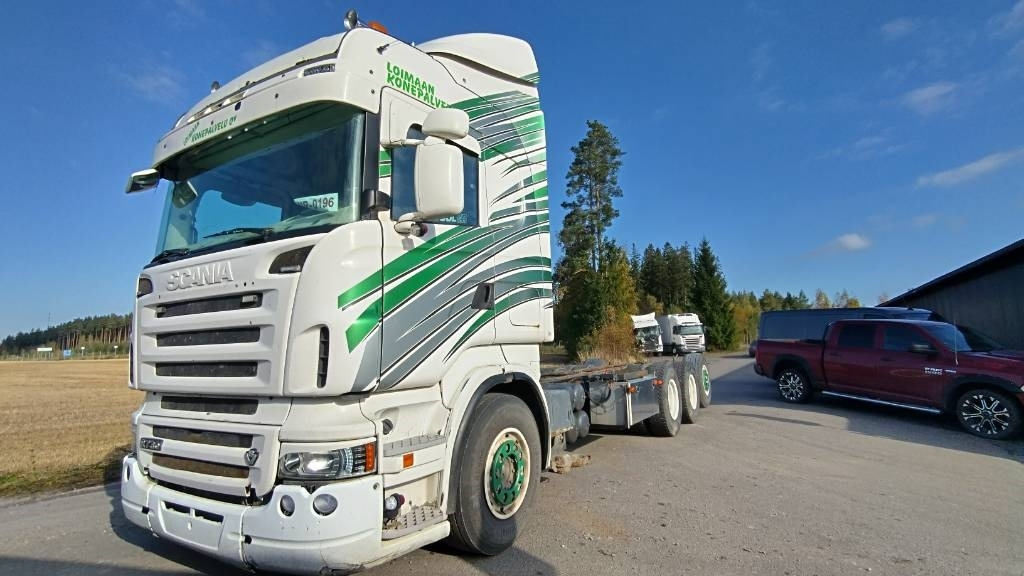 Scania R500 8x4 ilmajousi alusta  - Châssis cabine: photos 2 Scania R500 8x4 ilmajousi alusta  - Châssis cabine: photos 2